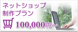 ネットショップ制作プラン100,000円～